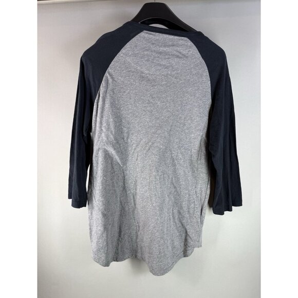 SF Giants Mitchell and Ness Button Baseball T-Shirt, Size M, Gray/Black/Logo - Picture 7 of 11